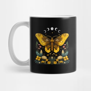 Celestial Golden Moth Mug